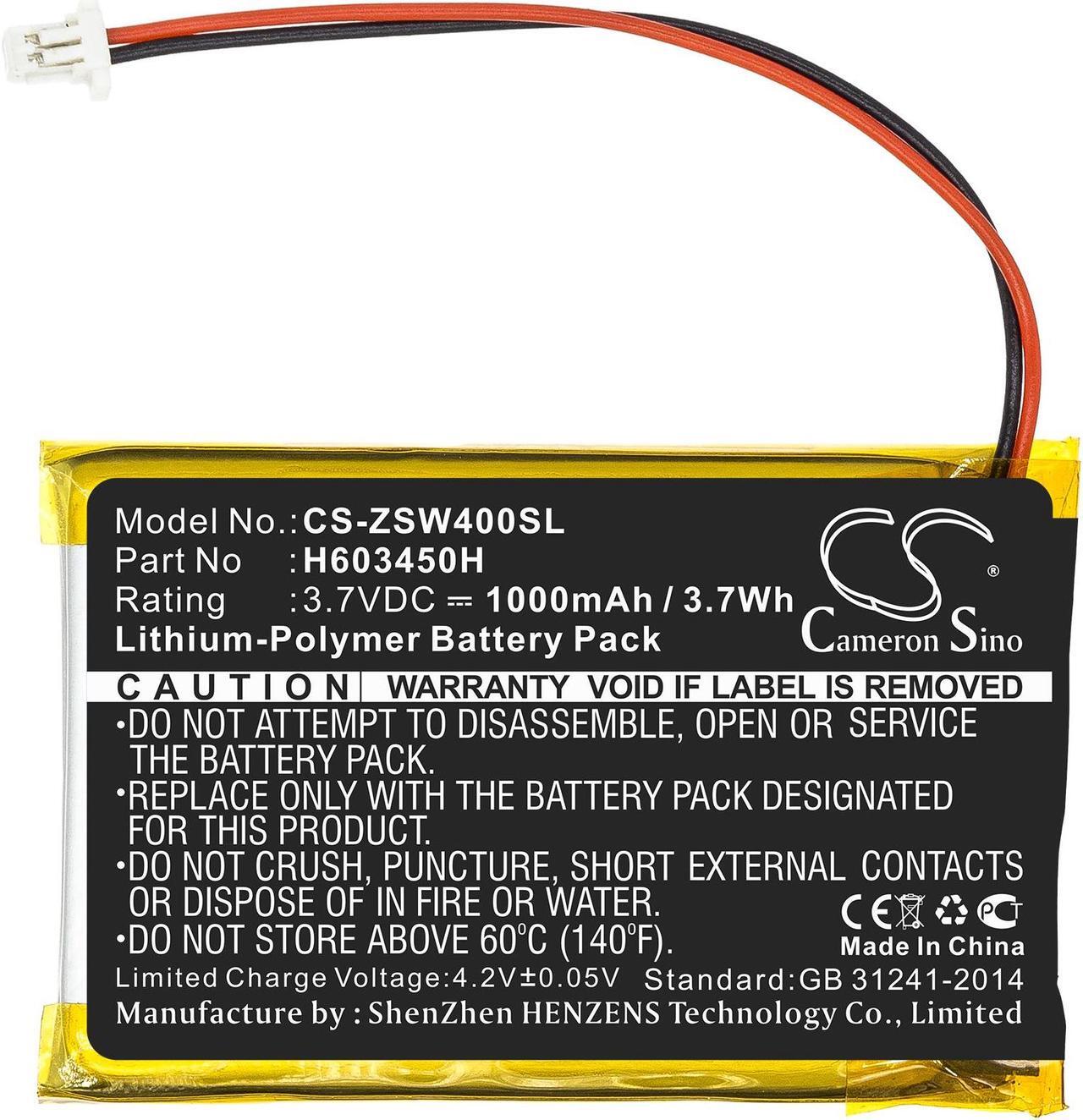 Alt view image 3 of 5 - Estry Battery Replacement for IZZO Swami 4000 Swami 4000 GOLF GPSA43094 H603450H