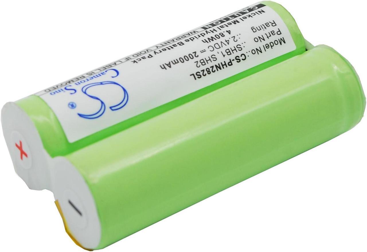 Alt view image 2 of 5 - Estry Battery Replacement for Remington WER6200 WER8000 ULTW-1 5BF1(M) XLR930 457 WER6000 RR-1 XLR3000 6BL2 R-9100TLT 4B3 PG-250 R-TCT 10468 8B11L 7BFSL1