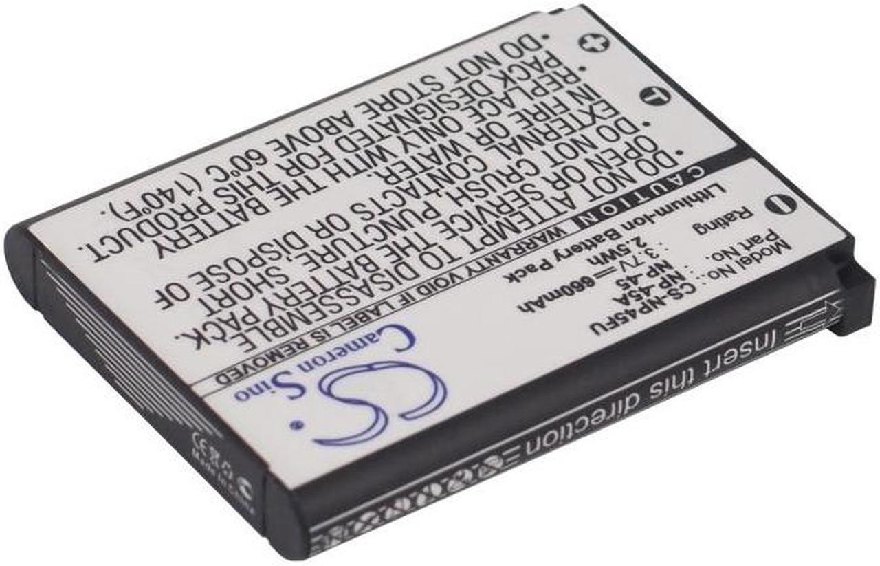 Alt view image 2 of 5 - Estry Battery Replacement for FinePix JX255 FinePix J250 FinePix J10 FinePix JX360 FinePix T410 FinePix Z250fd Finepix J150W FinePix Z800EXR FinePix JZ305 Finepix J110W NP-45B NP-45S NP-45 NP-45A