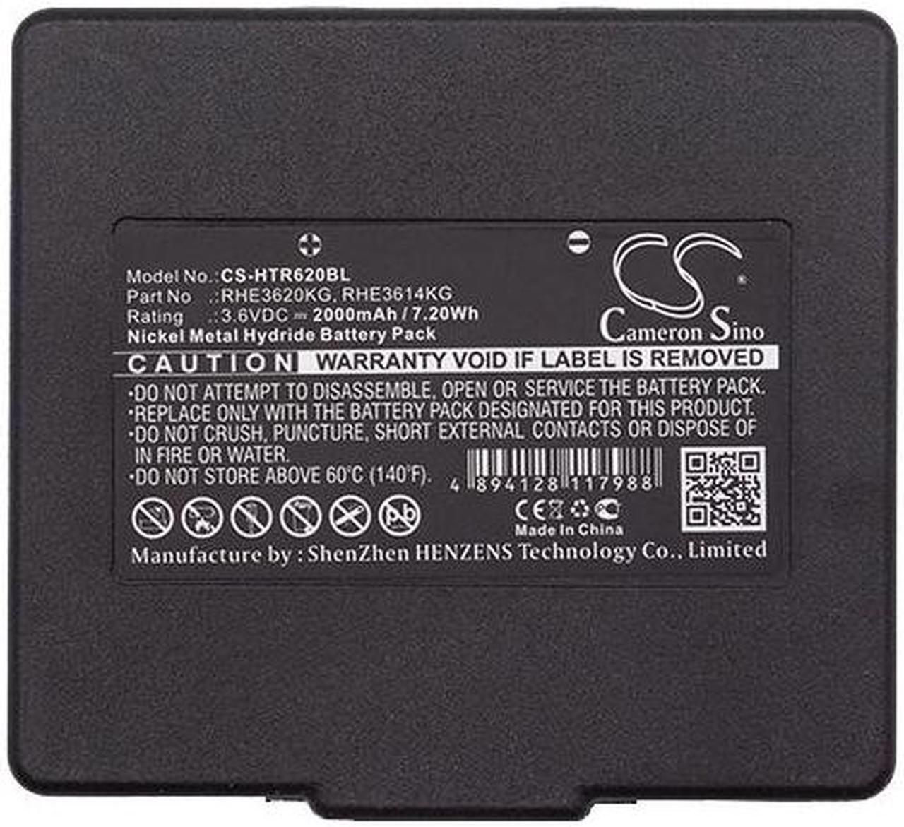Alt view image 5 of 5 - Estry Battery Replacement for Hetronic ERGO NOVA HET300 Potain P-63418-95 IIC RP ERGO-F NOVA-GL MINI Nova Mini NOVA-M 68304600 KH68300990 68301000 68300600 RHE3614KG 68300900 RHE3620KG Mini EX2-22