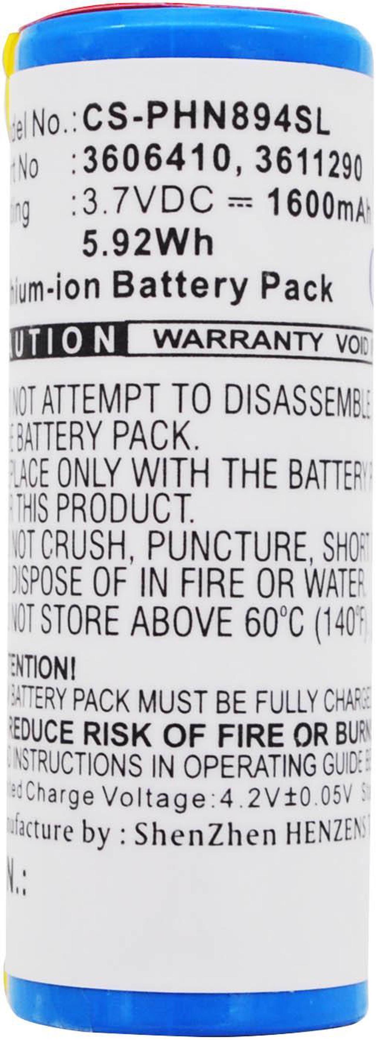 Alt view image 5 of 5 - Estry Battery Replacement for 8894XL HQ9170 9160XL 8894XL HQ9190 HQ9160 HQ9190CC 9195XL 9170XL HQ9140 9190XL 8895XL 9170XLCC 9170XLCC HQ9160 HQ8894 8892XL HQ9140 9170XL HQ9170 3606410 15038 3611290