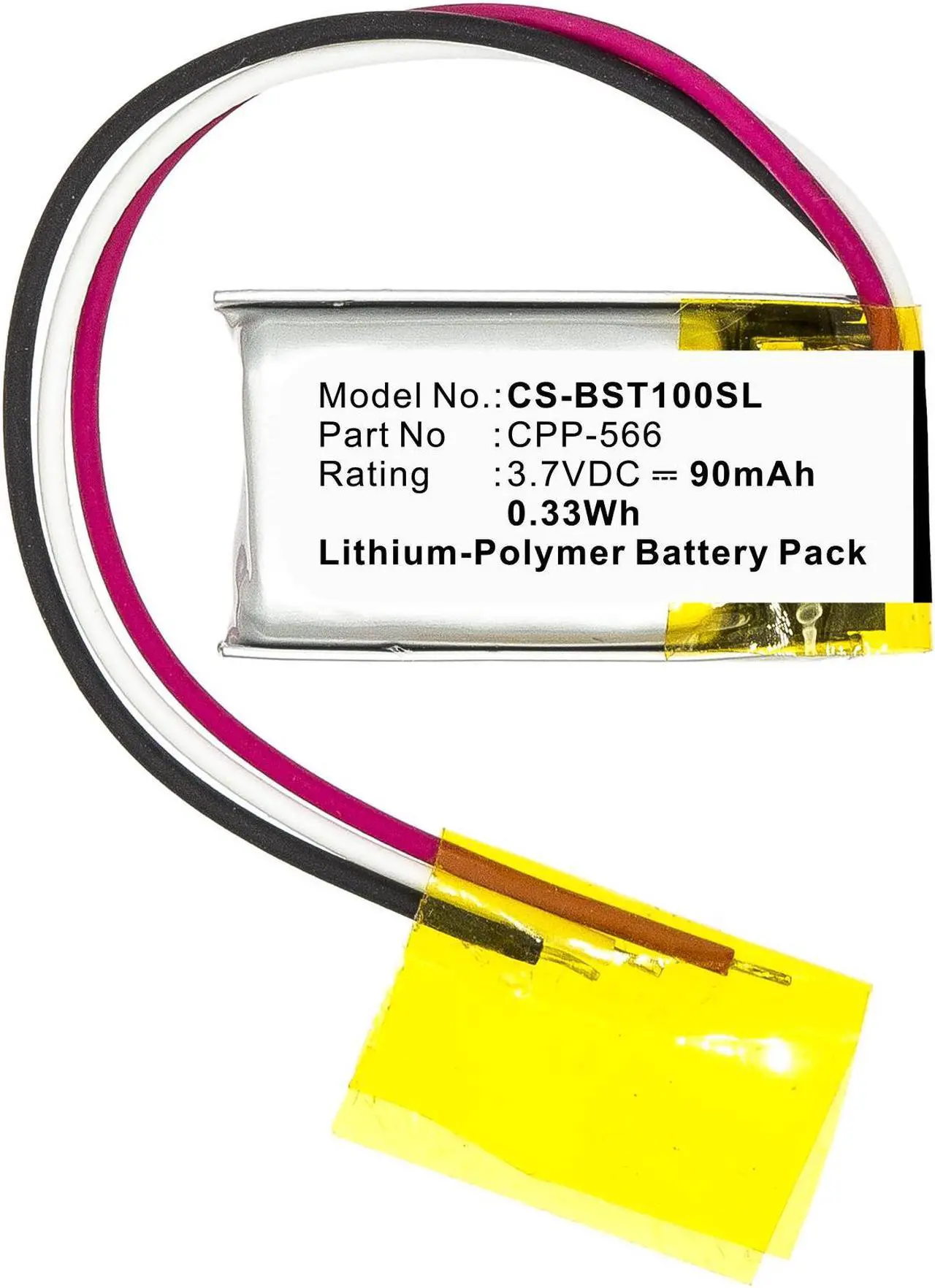 Alt view image 3 of 5 - Estry Battery Replacement for Beats Powerbeats 3 PB1 Powerbeats 2 PB2 PB3 CPP-566
