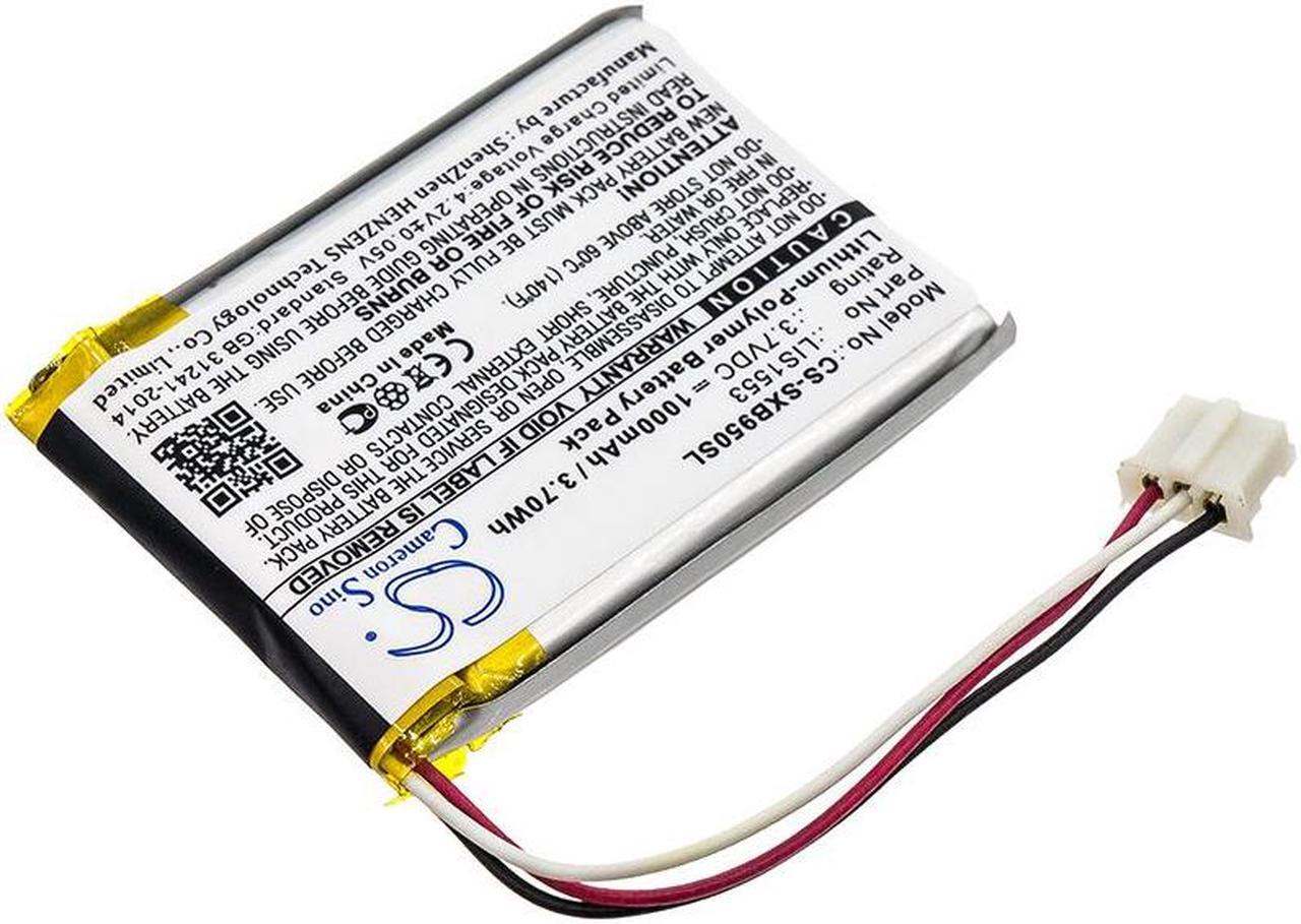 Alt view image 2 of 4 - Estry Battery Replacement for SRS-X1 SRS-WS1 MDR-XB950N1 WH-CH700N A-2215-026-A LIS1553HNPCS LIS1553(SY6) LIS1553