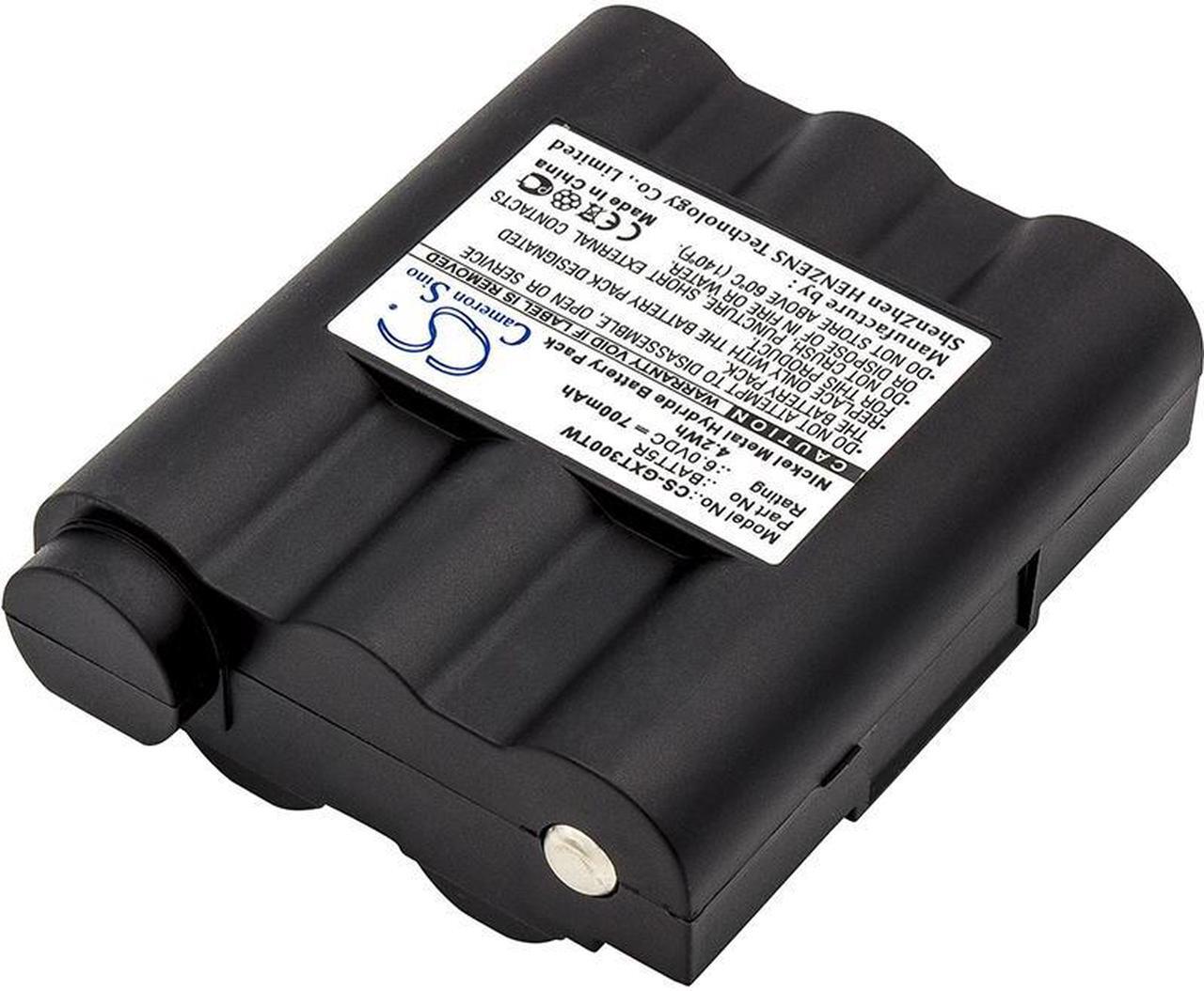 Alt view image 2 of 5 - Estry Battery Replacement for Midland GXT450VP1 GXT-450 GXT800VP4 GXT-991 LXT210 GXT756 GXT650VP4 GXT500VP4 GXT-1000VP4 GXT1000X3VP4 GXT-950 GXT1030 BATT5R AVP17 AVP-17 BATT-5R PB-ATL/G7 BATT5RX