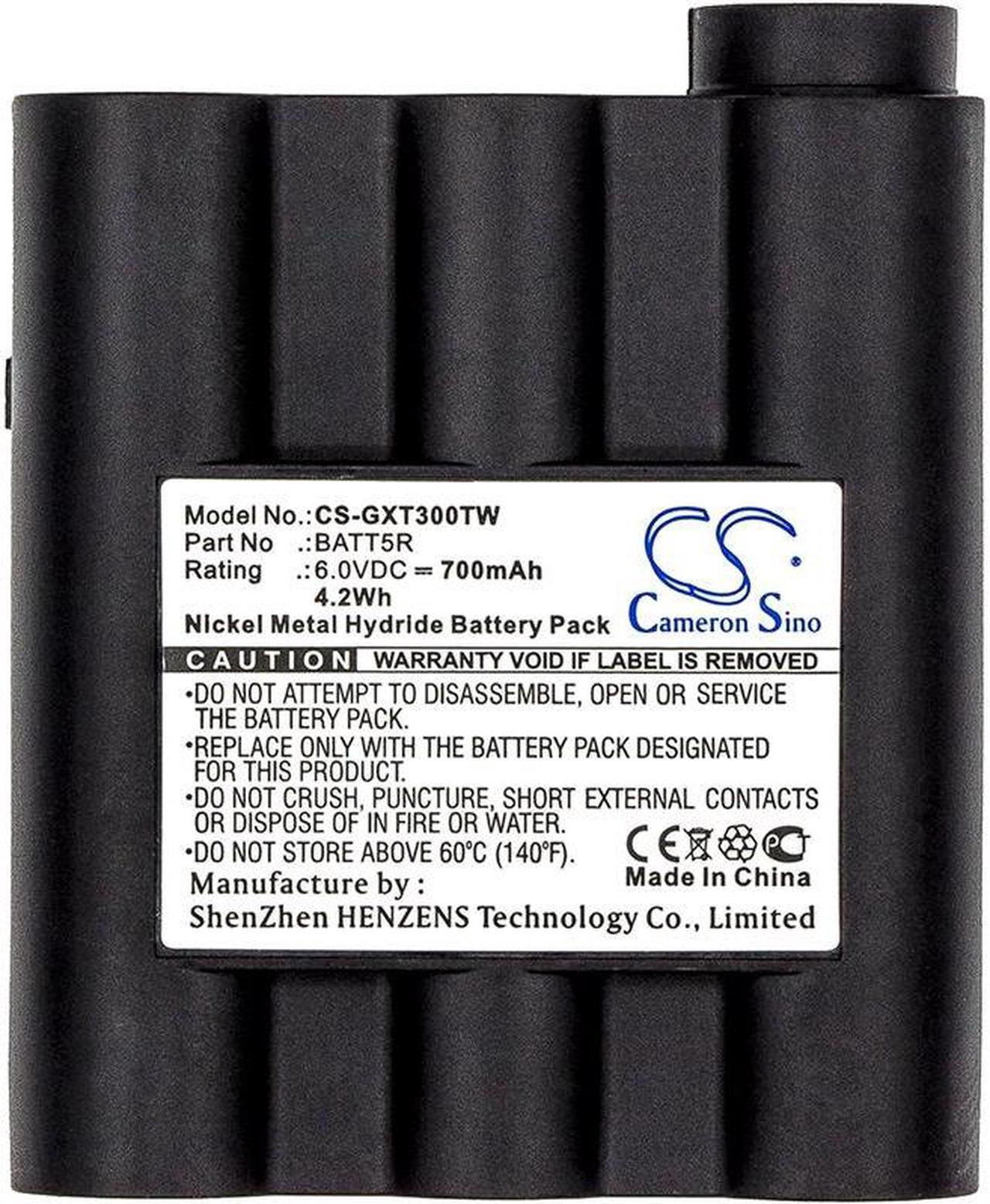 Alt view image 5 of 5 - Estry Battery Replacement for Midland GXT450VP1 GXT-450 GXT800VP4 GXT-991 LXT210 GXT756 GXT650VP4 GXT500VP4 GXT-1000VP4 GXT1000X3VP4 GXT-950 GXT1030 BATT5R AVP17 AVP-17 BATT-5R PB-ATL/G7 BATT5RX
