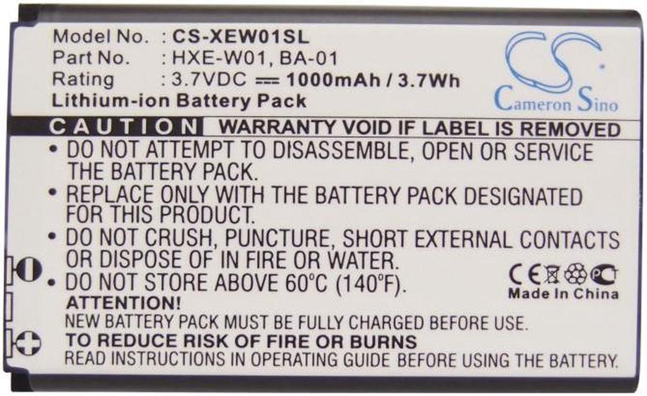 Alt view image 5 of 5 - Estry Battery Replacement for Wintec WBT-300 WBT-100 WBT-201 G-Trender WBT-200