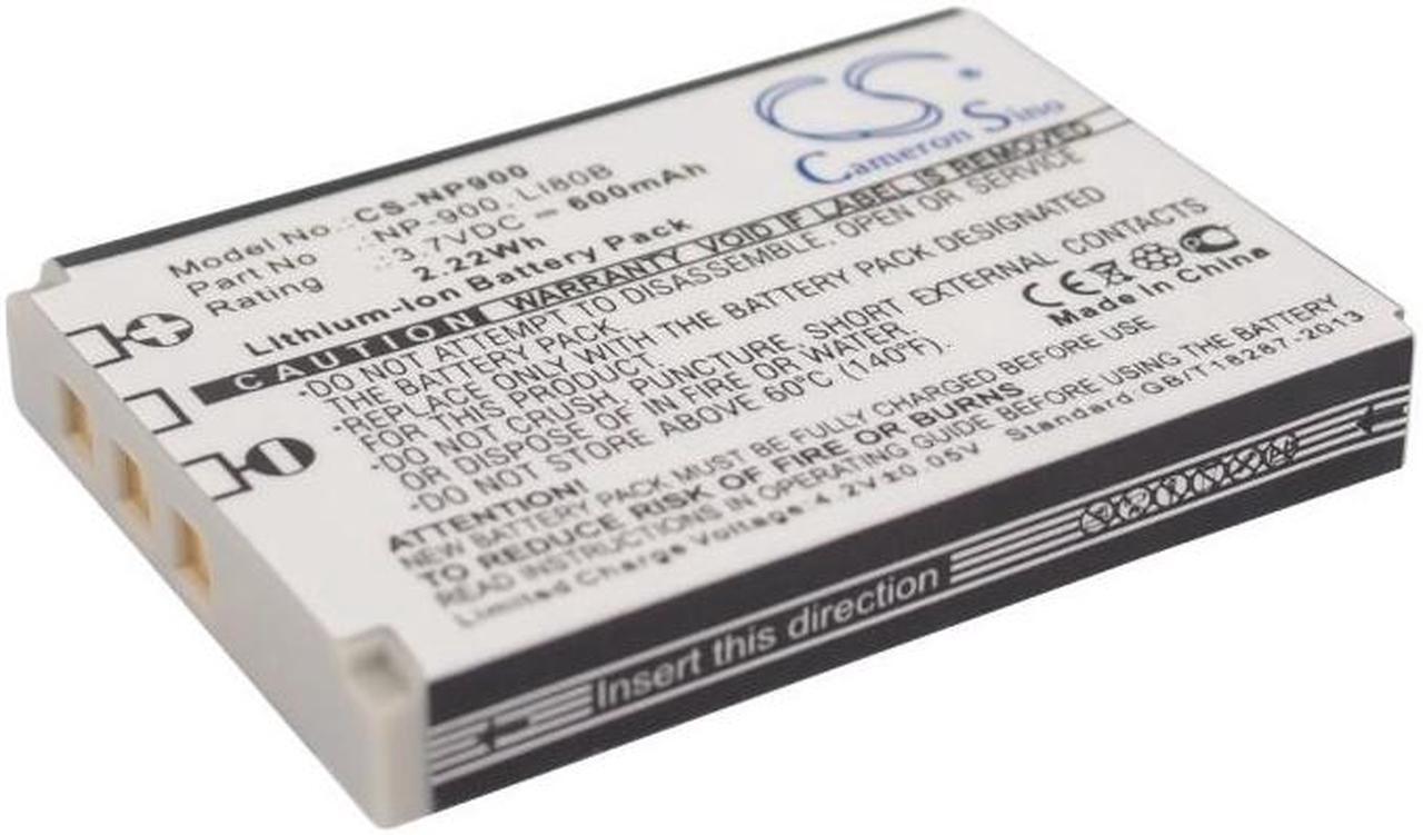 Main image of Estry Battery Replacement for VIVITAR V55 ViviCam 5340s V65 ViviCam 3945S Vivicam 5105S V60 Vivicam 3830S V45 Vivicam 3945 02491-0026-00 02491-0015-00 NP-900 BATS4 02491-0037-00 02491-0037-01