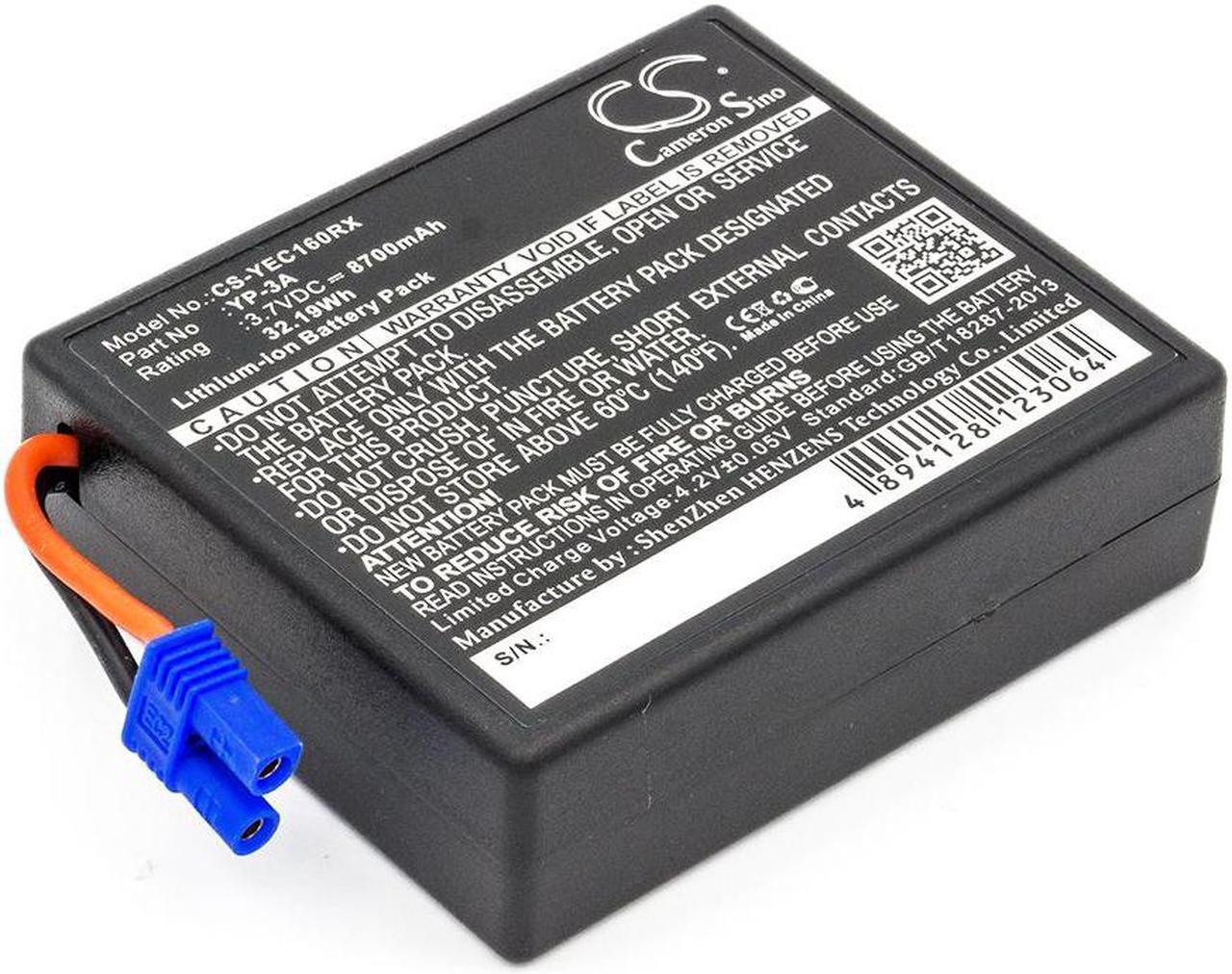 Main image of Estry Battery Replacement for YUNEEC ST16 Pro Remote Controller ST16 Controller ST16 Remote Controller H480 Drone Remote Control ST16 Pro Controller ST16F ST16 58-000160 YP-3A