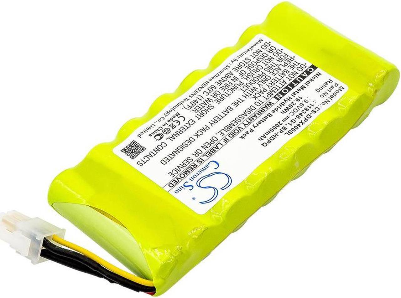 Alt view image 2 of 4 - Estry Battery Replacement for Dranetz HDPQ-Guide HDPQ-Visa HDPQ-Xplorer HDPQ-Xplorer400 118348-G1 BP-HDPQ