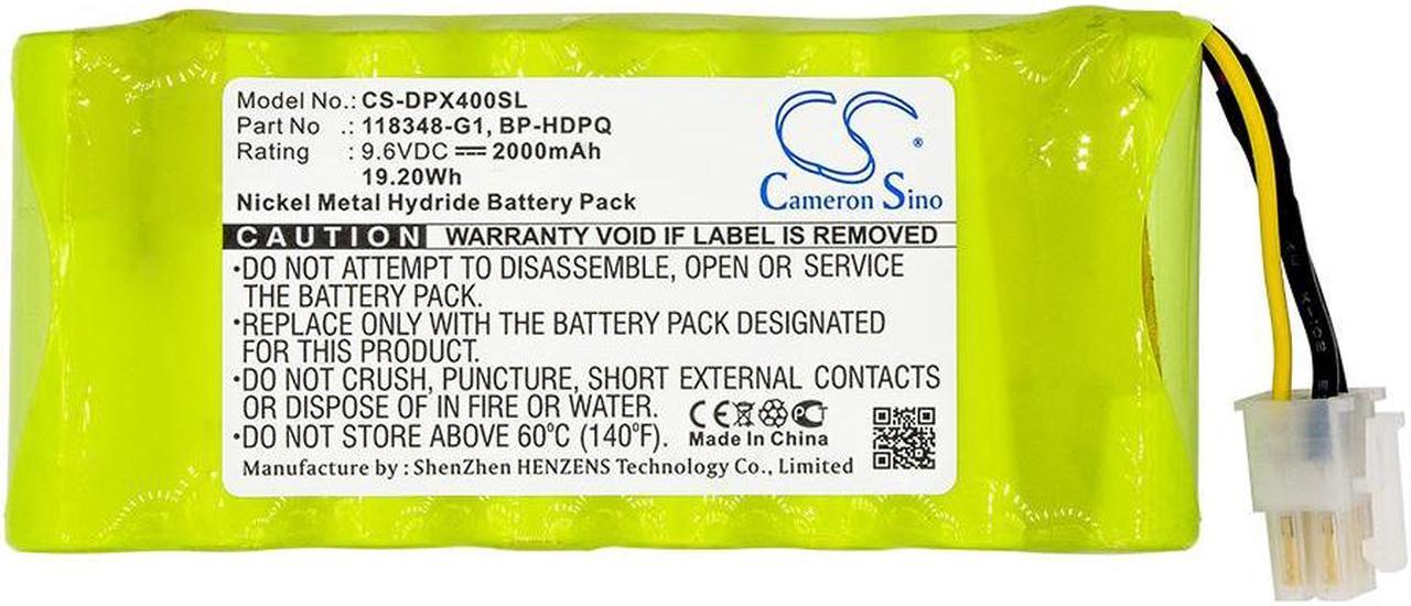 Alt view image 3 of 4 - Estry Battery Replacement for Dranetz HDPQ-Guide HDPQ-Visa HDPQ-Xplorer HDPQ-Xplorer400 118348-G1 BP-HDPQ
