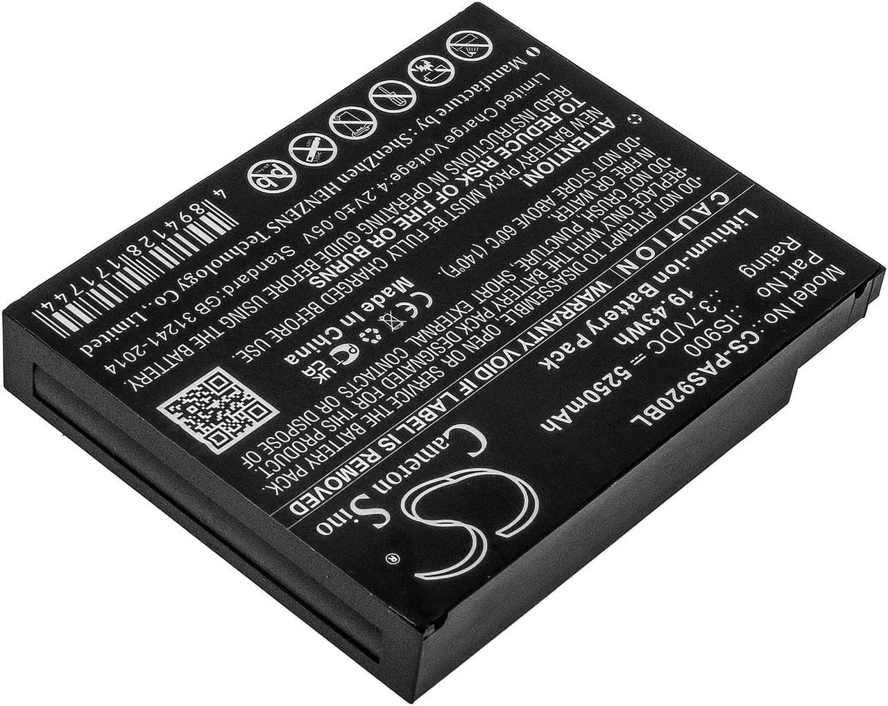 Alt view image 2 of 5 - Estry Battery Replacement for Pax A920 A920C IS900