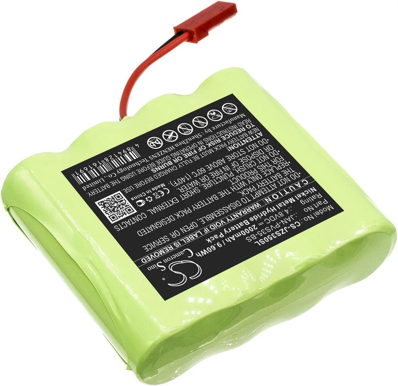 Alt view image 2 of 5 - Estry Battery Replacement for Jandy Zodiac S35 Remote Zodiac Polaris Sol 1000 pool c JAN-PVS35-BS