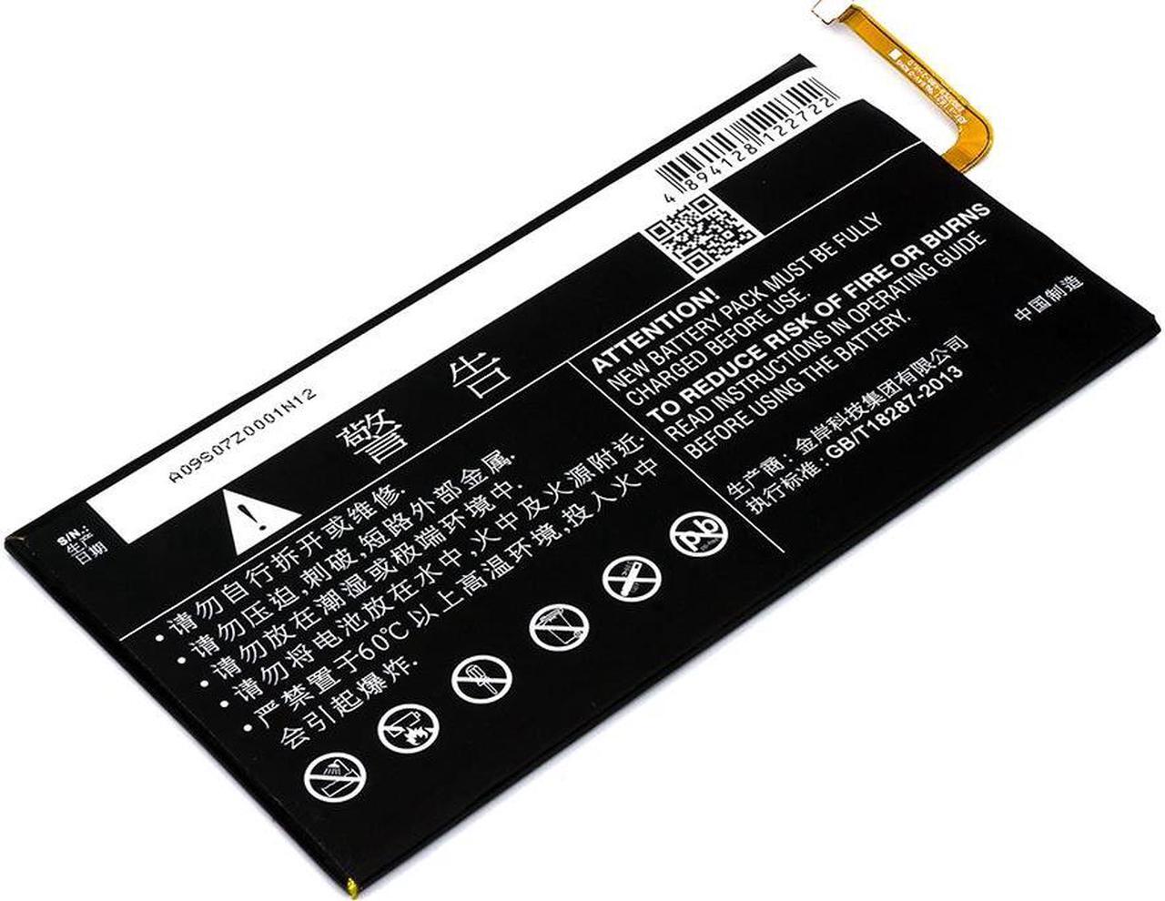 Alt view image 3 of 5 - Estry Battery Replacement for AT&T Trek 2 HD Trek 2 HD LTE Li3846T43P6hF07632