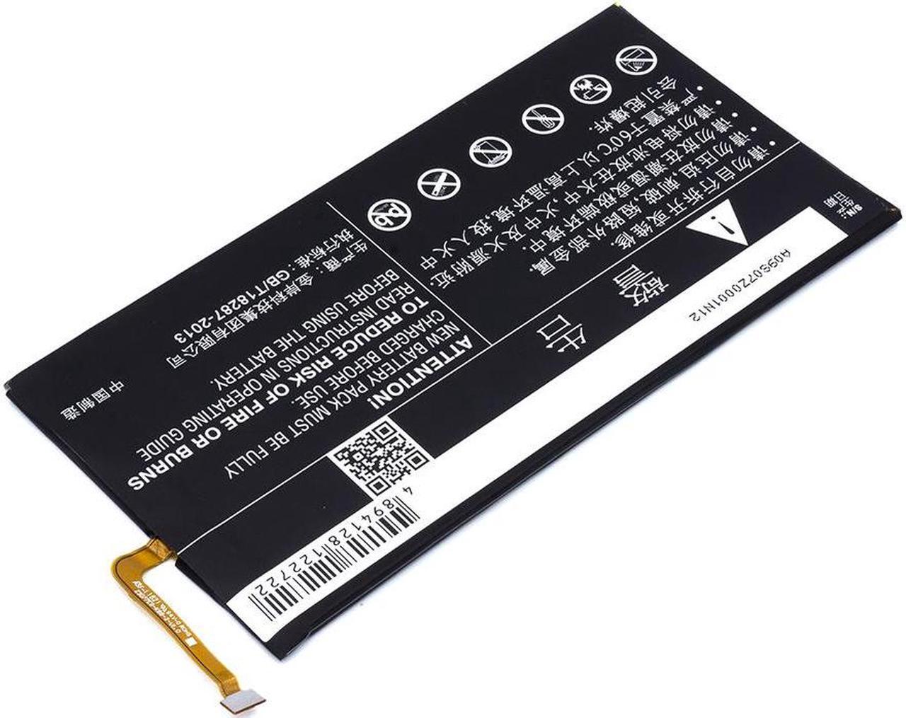 Alt view image 4 of 5 - Estry Battery Replacement for AT&T Trek 2 HD Trek 2 HD LTE Li3846T43P6hF07632