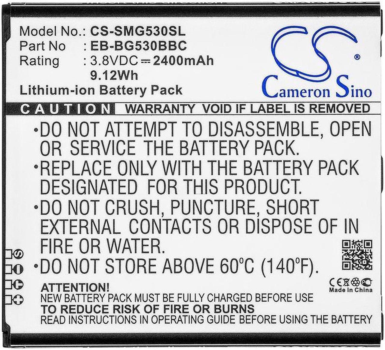 Alt view image 3 of 3 - Estry Battery Replacement for SM-J500F/DS Amp Prime 3 2018 Amp Prime 3 2018 LTE US J3 Star LTE US SM-J320P EB-BG530BBE EB-BG530CBE EB-BG530CBU EB-BG530CBB EB-BG530BBU EB-BG530BBC EB-BG530CBZ