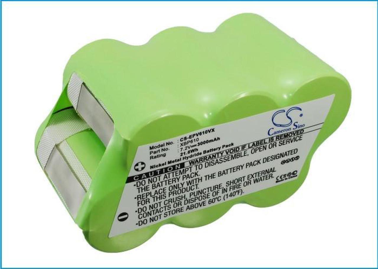 Alt view image 2 of 5 - Estry Battery Replacement for Shark UV614H 36000 UV610US 86050 U610TC EU-36000 EU-86050 UV610C UV610 U610 U610US U610DT UV614 XBP610 UV610DT UV610TC UV610BL XBP610