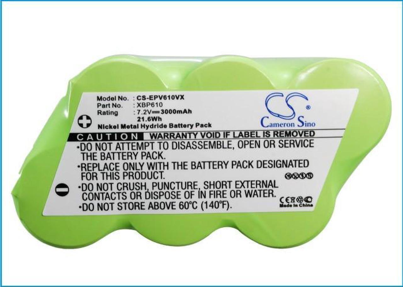 Alt view image 3 of 5 - Estry Battery Replacement for Shark UV614H 36000 UV610US 86050 U610TC EU-36000 EU-86050 UV610C UV610 U610 U610US U610DT UV614 XBP610 UV610DT UV610TC UV610BL XBP610