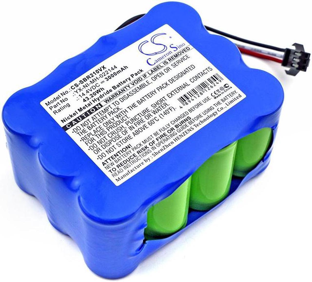 Main image of Estry Battery Replacement for XR510 KV8 XR210 YX-NI-MH-017144-COR NS3000D03X3