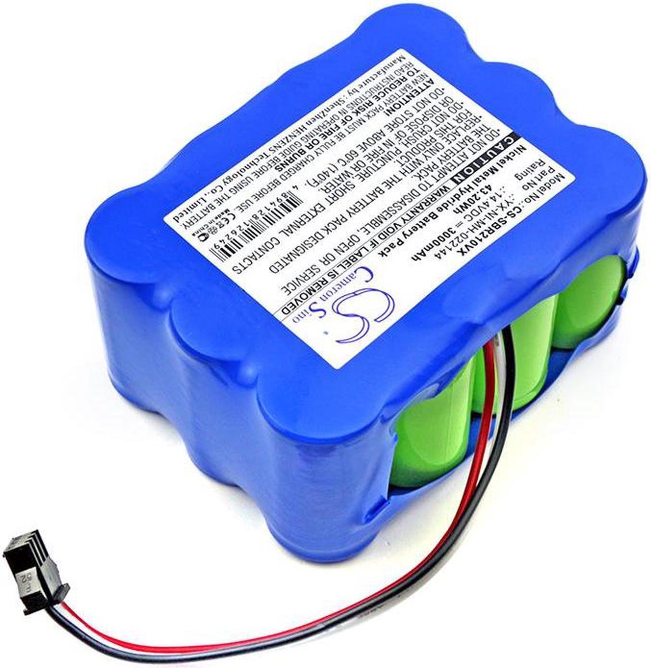 Alt view image 2 of 5 - Estry Battery Replacement for XR510 KV8 XR210 YX-NI-MH-017144-COR NS3000D03X3