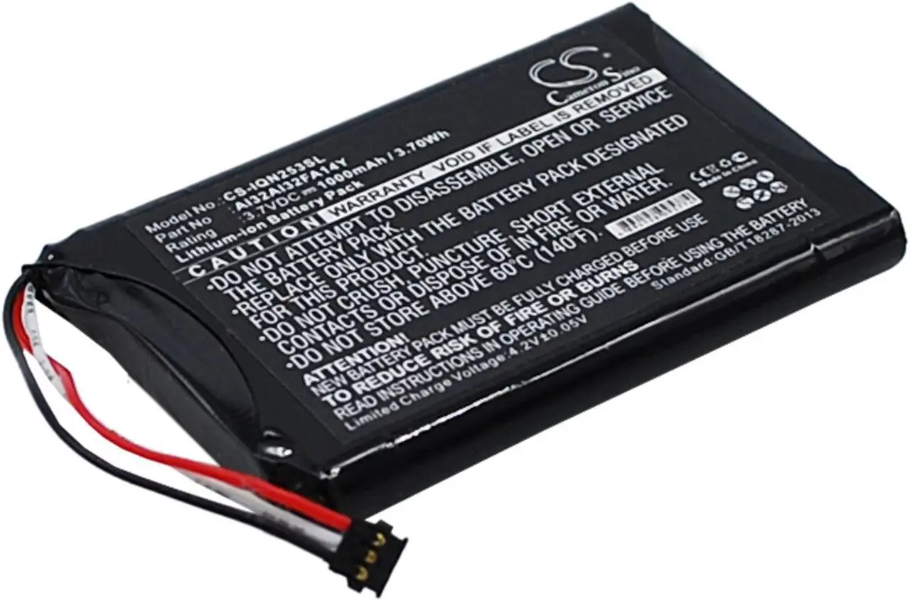 Alt view image 3 of 5 - Estry Battery Replacement for Nuvi 2559LM Nuvi 2589LMT 5-inch Nuvi 2559LMT AI32AI32FA14Y
