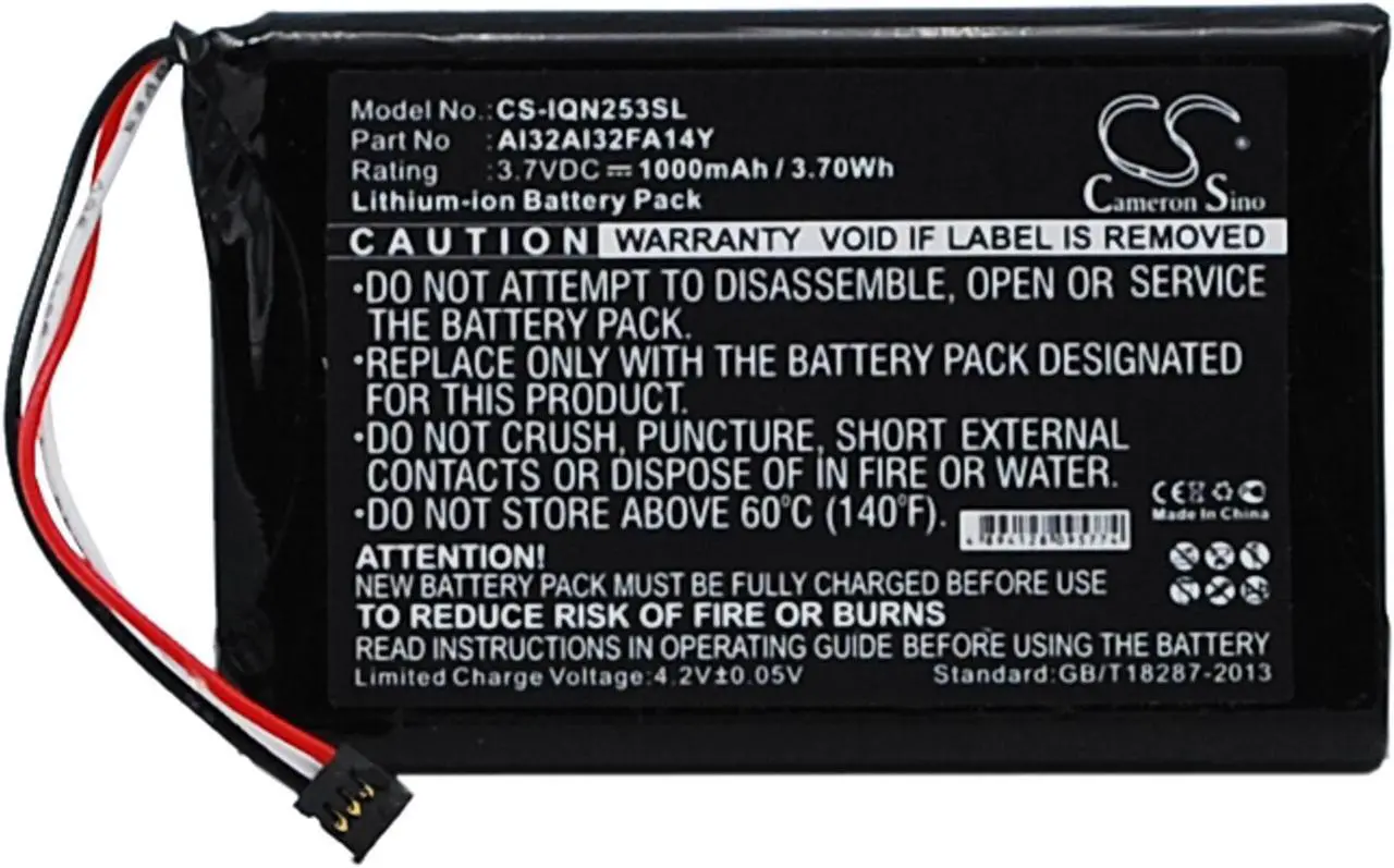 Main image of Estry Battery Replacement for Nuvi 2559LM Nuvi 2589LMT 5-inch Nuvi 2559LMT AI32AI32FA14Y
