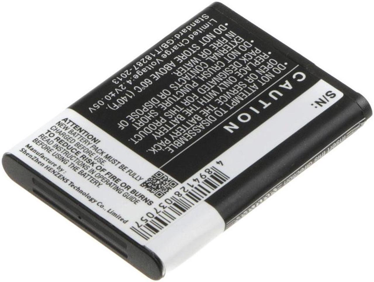 Alt view image 3 of 5 - Estry Battery Replacement for 6121 classic 5200 6061 6021 BL-5B