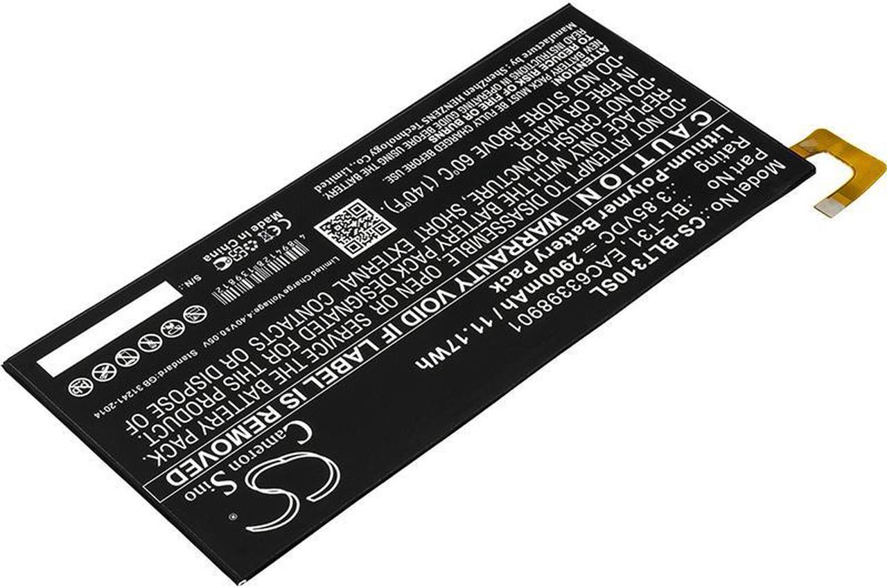 Alt view image 2 of 4 - Estry Battery Replacement for LG G Pad F2 8.0 LTE LK460 G Pad F2 8.0 BL-T31 EAC63398901