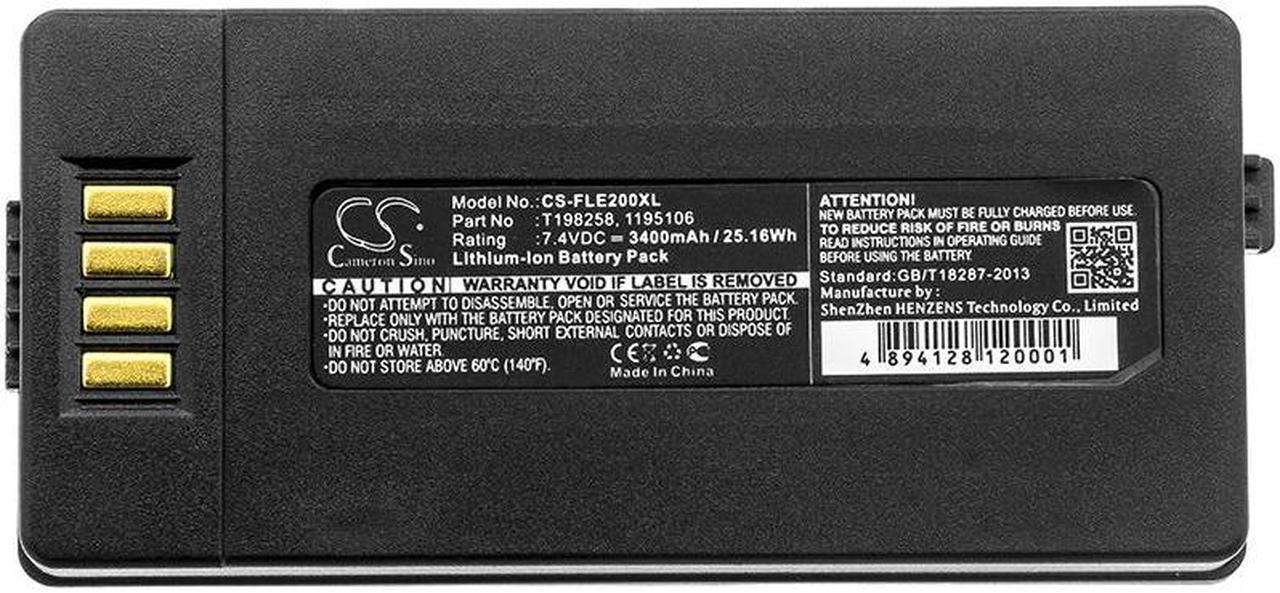Alt view image 3 of 3 - Estry Battery Replacement for ThermaCAM E320 ThermaCam E45 T198258 T199366AAC 1195106 T199366 1195106-05