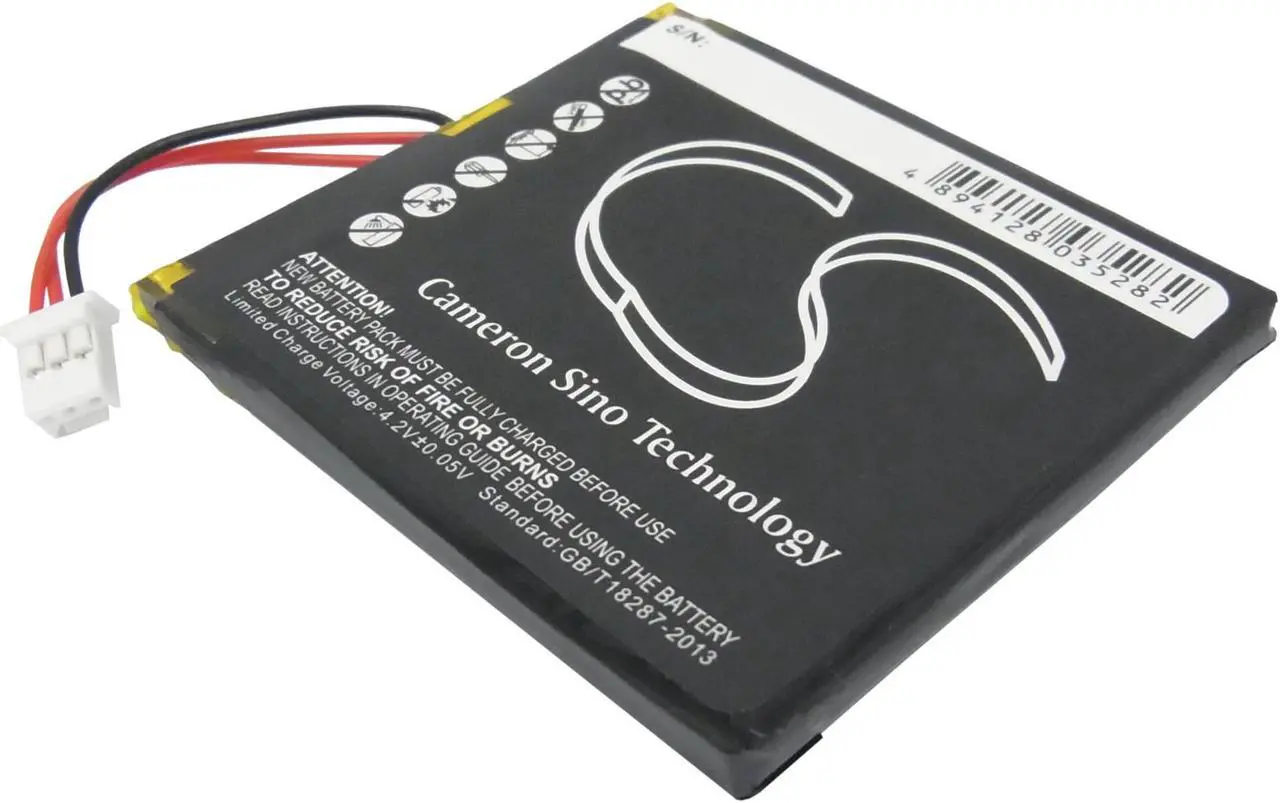 Alt view image 4 of 5 - Estry Battery Replacement for C2N-DAP8 MT-1000C Mini Wireless Ha CNX-PAD8A MT-100 STX-1700C CNAMPX-16X60 MT-1000C-DS MT-1000c TPS-4L MT-1000C-BTP