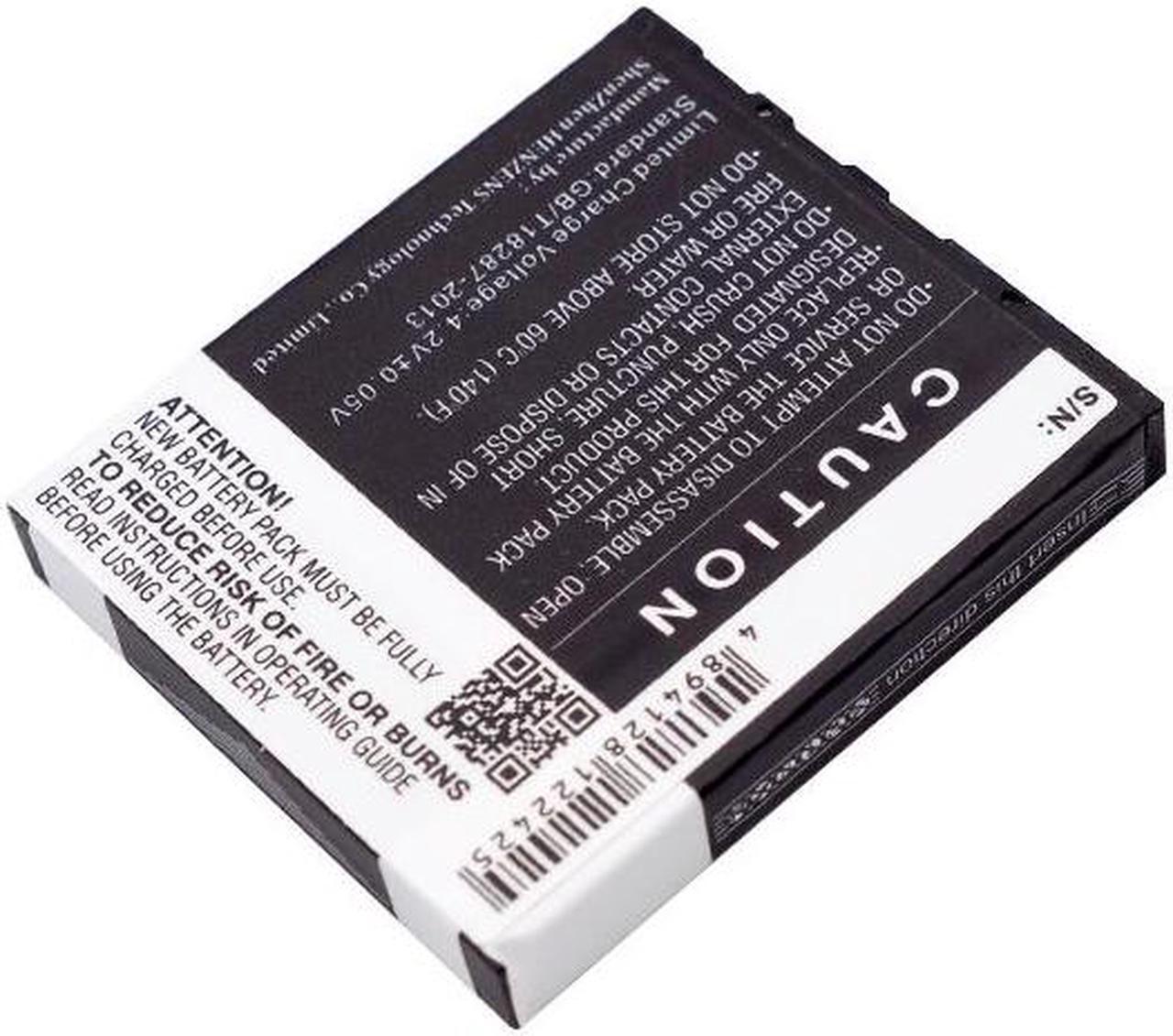 Alt view image 3 of 5 - Estry Battery Replacement for LXE Bluetooth Ring Scanner 8650 Bluetooth Ring Scanners 8670 LX34L1-G 8650A376 163480-0001