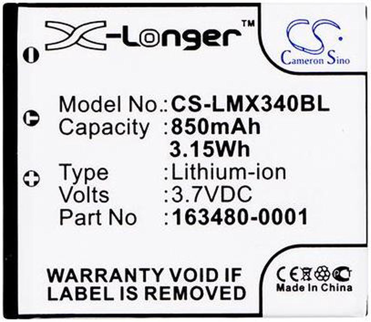 Alt view image 5 of 5 - Estry Battery Replacement for LXE Bluetooth Ring Scanner 8650 Bluetooth Ring Scanners 8670 LX34L1-G 8650A376 163480-0001