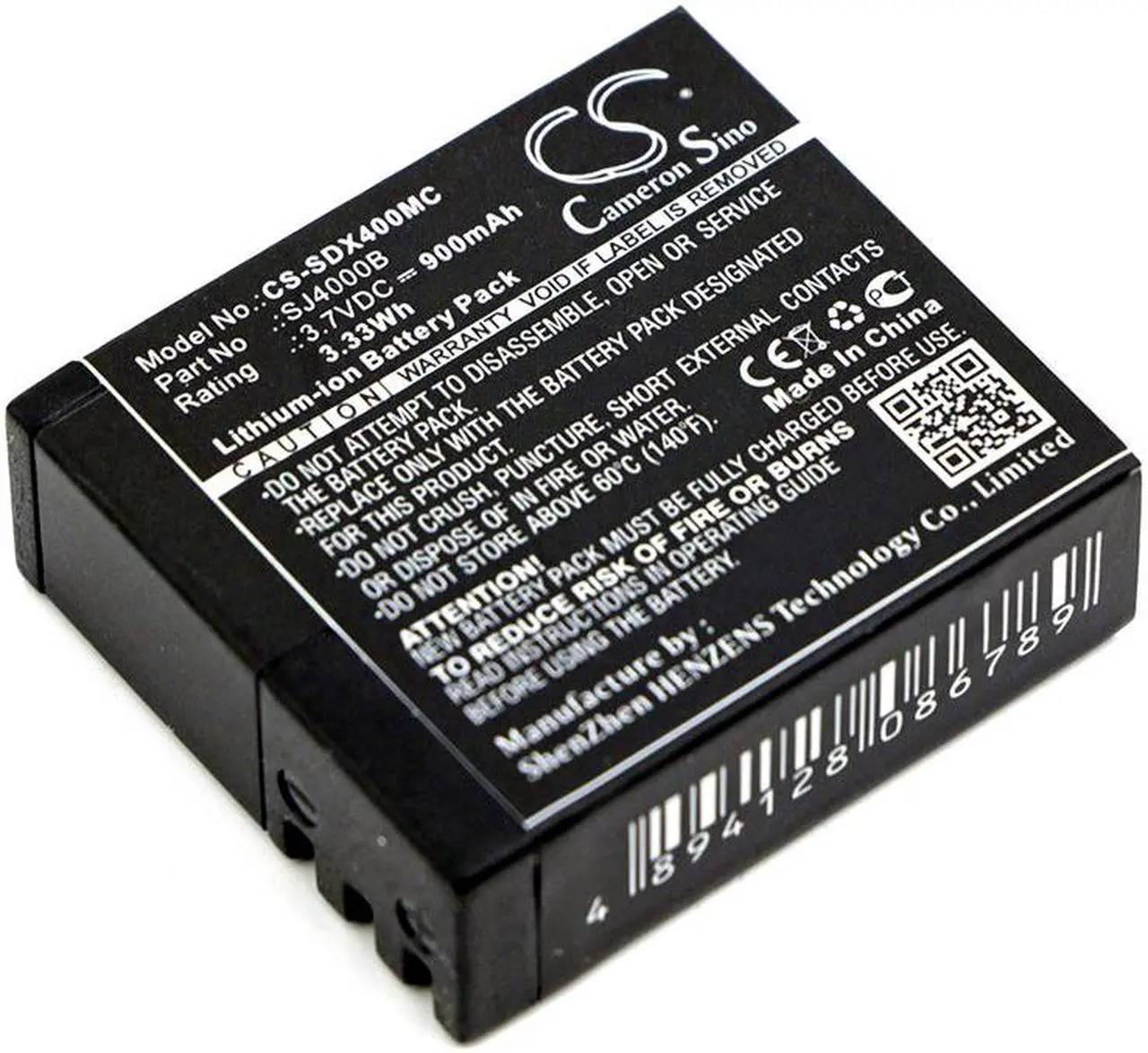Main image of Estry Battery Replacement for Eken H9 H9R PG1050 H8 H8 Pro H8R PG1050