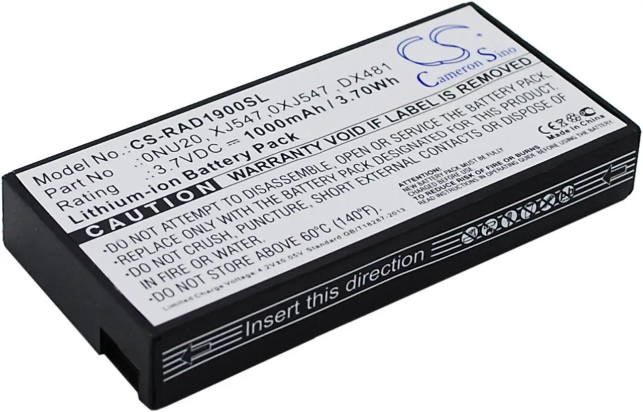 Alt view image 3 of 5 - Estry Battery Replacement for DELL Poweredge 6850 PowerVault NX300 PowerEdge H700 Perc 5i PowerEdge 2950 XJ547 UF302 M322G 0NU209 U8735 NU209 WY335 312-0448 H762F T954J P9110 FR463