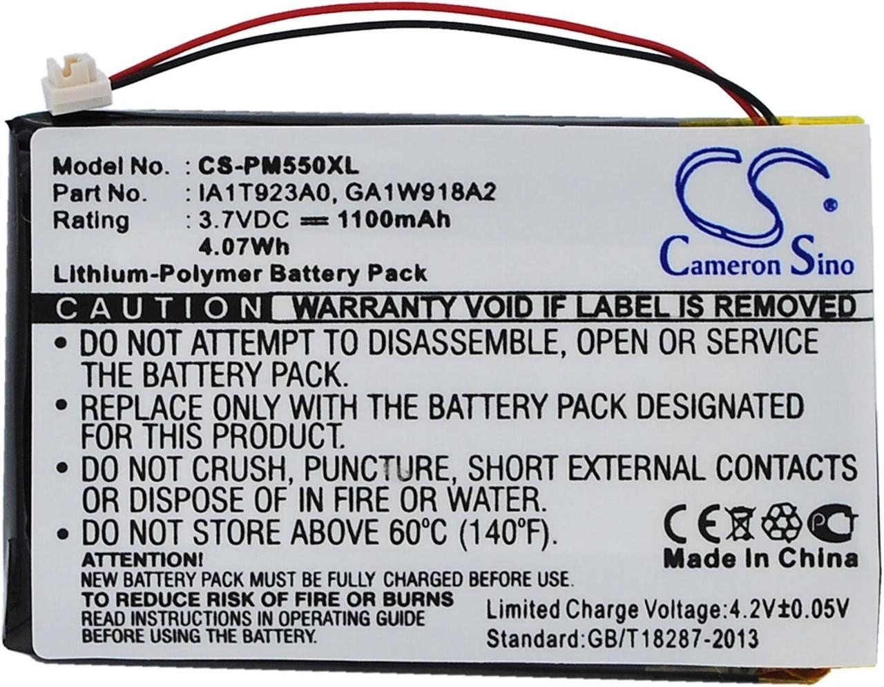 Alt view image 5 of 5 - Estry Battery Replacement for Palm Zire 72 Tungsten T2 Zire 72s Tungsten T3 Zire 71 Zire 31 Tungsten T1 M550 IA1W721H2 IA1T923A0 GA1W922A2 PBA80860US IA1TA16A0 IA1W416A2 GA1W918A2
