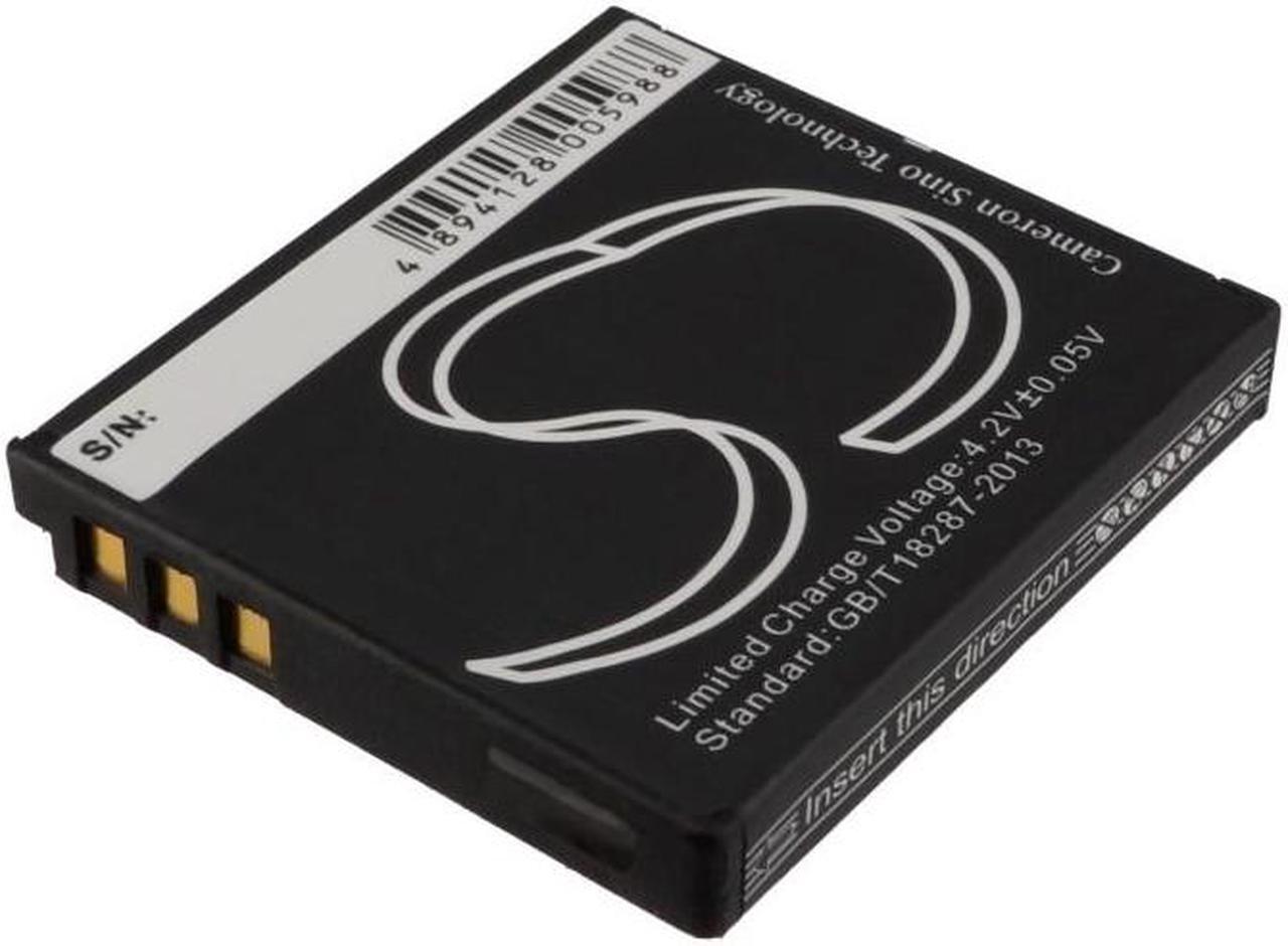 Alt view image 3 of 5 - Estry Battery Replacement for Lumix DMC-FX38T Lumix DMC-FS20P SDR-S9EG-S SDR-S10EB-K Lumix DMC-FX55GK CGA-S008A DMW-BCE10 CGA-S008 CGA-S008E VW-VBJ10 DMW-BCE10E CGA-S008E/1B RP-BP70L