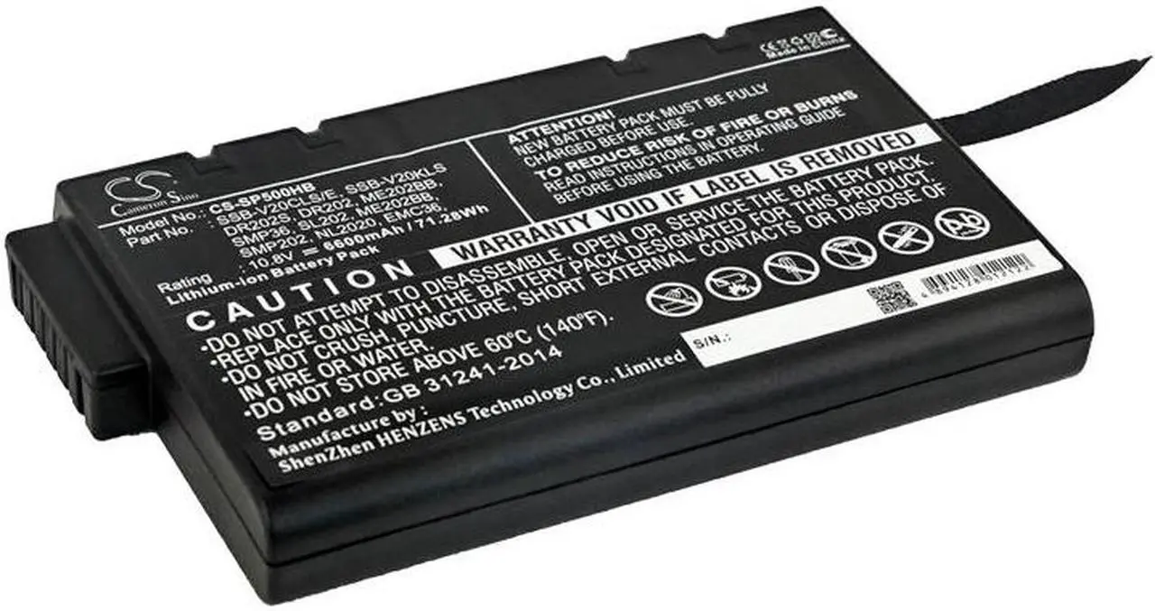 Main image of Estry Battery Replacement for 513ST Pro CX 512ST Vividy 510ED Pro C EMC36 SMP02 NL2020 DR202 ME202BB