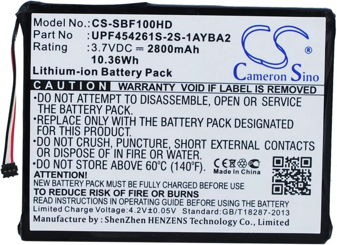 Alt view image 5 of 5 - Estry Battery Replacement for Wireless Plus Teardown STCV2000100 1AYBA2 STCK1000100 UPF454261S-2S-1AYBA2