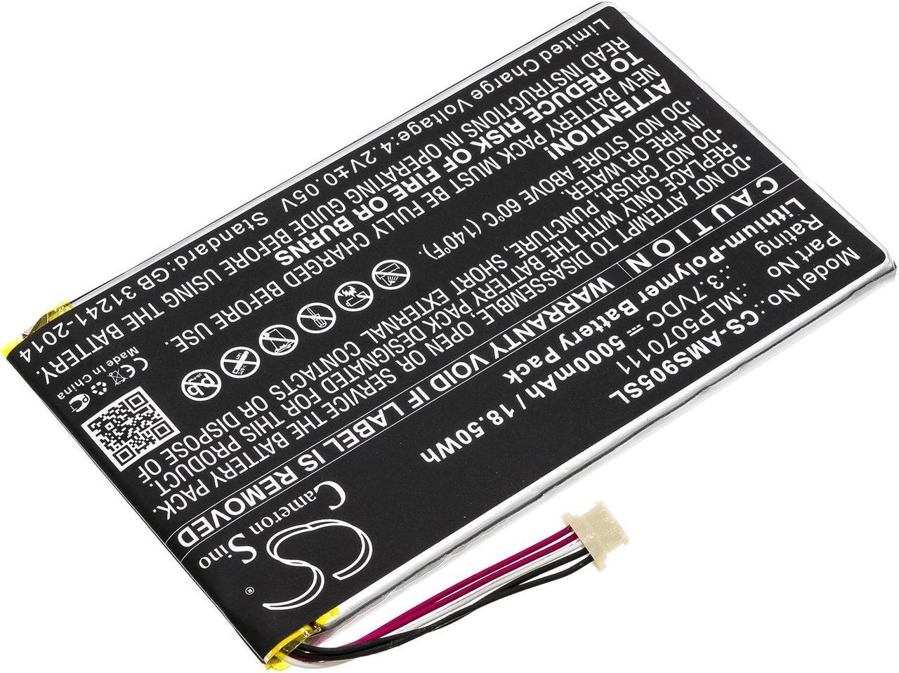 Alt view image 2 of 5 - Estry Battery Replacement for Autel MS906CV DS808K MK808IM MX808i IM508 TS608 MaxiDAS DS808K Scanner MP808 MK808 MK808TS MaxiDAS DS808 Scanner MS906 MaxiTPMS TS608 Scanne MaxiSys Mini DS808 MLP5070111