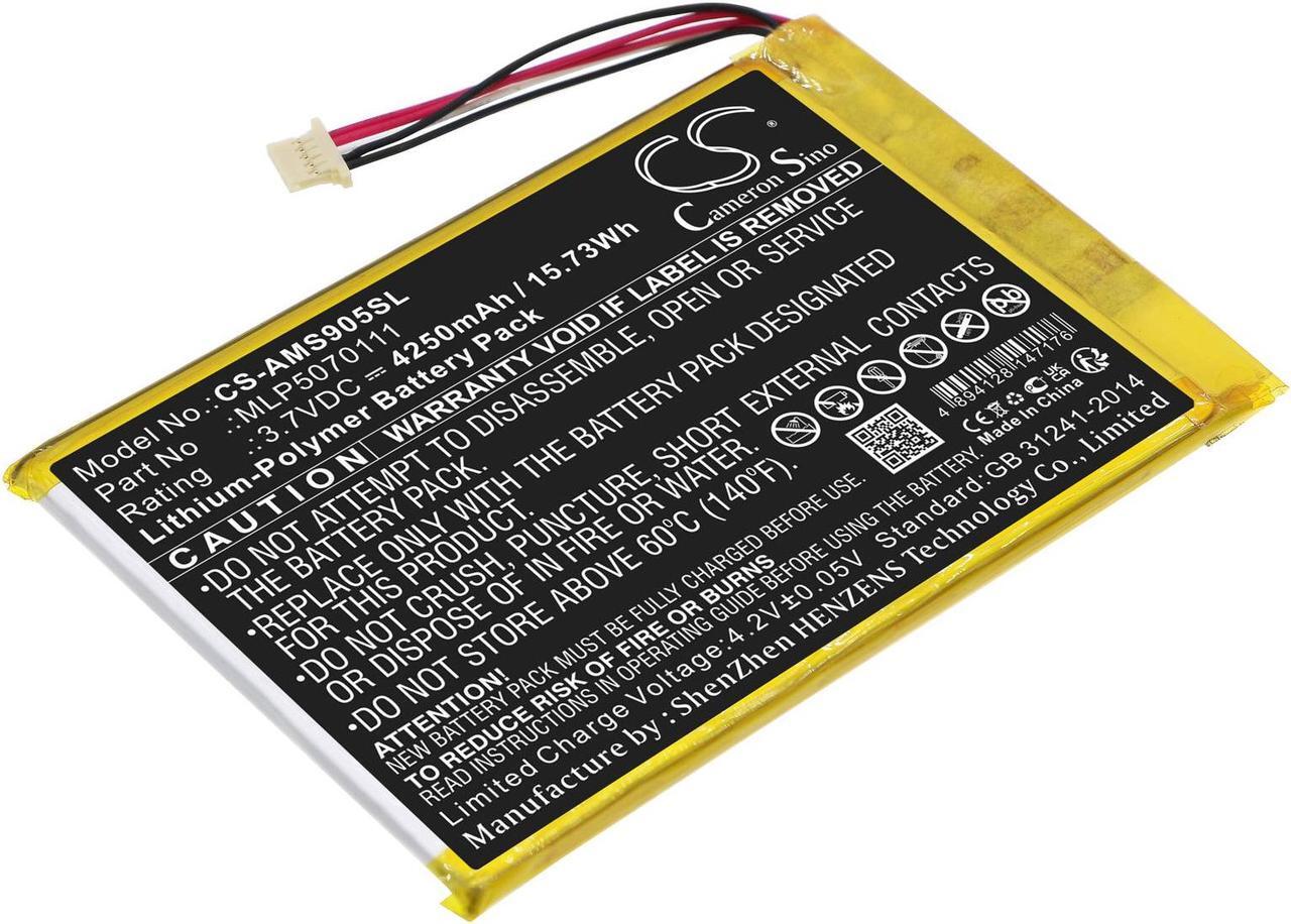 Main image of Estry Battery Replacement for Autel MS906CV DS808K MK808IM MX808i IM508 TS608 MaxiDAS DS808K Scanner MP808 MK808 MK808TS MaxiDAS DS808 Scanner MS906 MaxiTPMS TS608 Scanne MaxiSys Mini DS808 MLP5070111