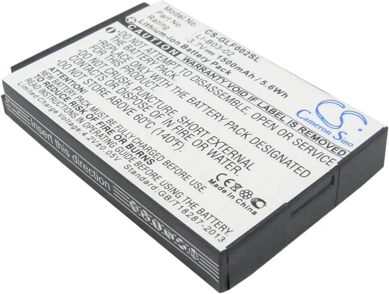Main image of Estry Battery Replacement for Golf Buddy Platinum Range Finder World Platinum II World Platinum Platinum GB3 LI-B03-02