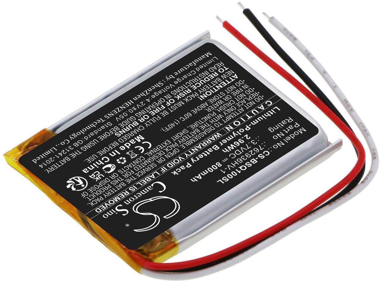 Alt view image 2 of 4 - Estry Battery Replacement for Bose QuietComfort Earbuds Charging 762936HV-1
