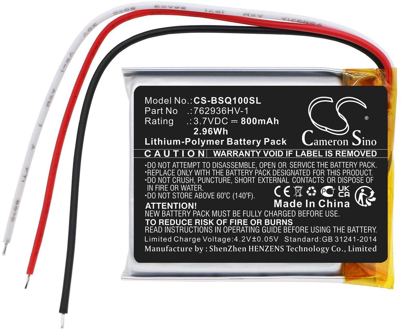 Alt view image 3 of 4 - Estry Battery Replacement for Bose QuietComfort Earbuds Charging 762936HV-1