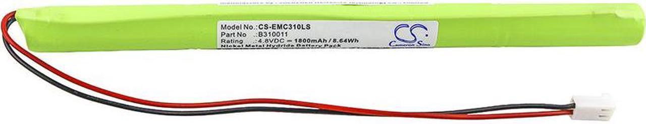 Alt view image 3 of 4 - Estry Battery Replacement for Evenlite B310011 BGN800-4AWP-B830EC 19537