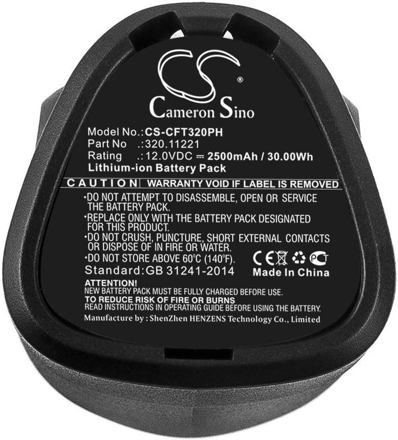 Alt view image 3 of 3 - Estry Battery Replacement for Craftsman 9-11221 Nextec 11221 320.11221