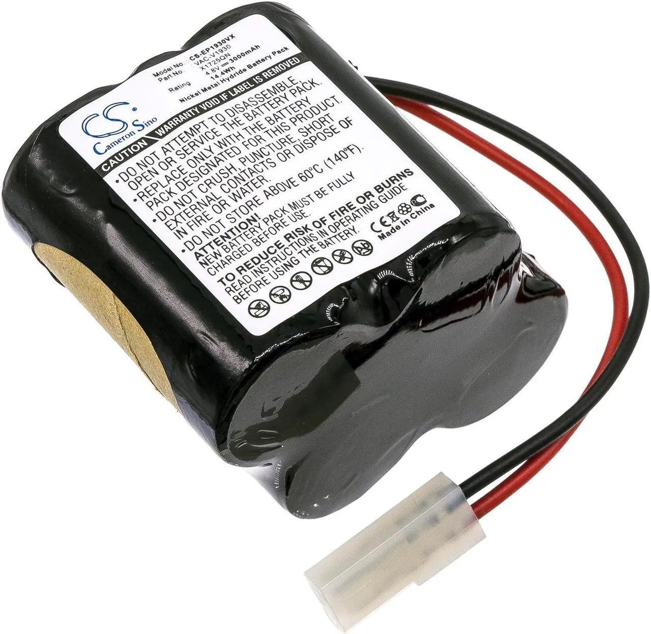Main image of Estry Battery Replacement for Shark Sweeper VX1 X1725QN V1700Z V1930 VAC-V1930 X1725QN
