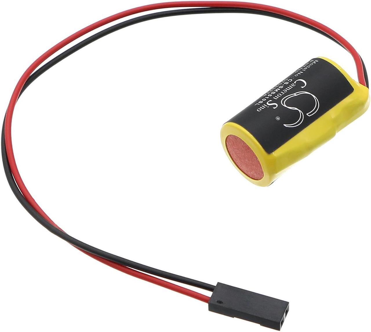 Alt view image 2 of 5 - Estry Battery Replacement for Siemens 6EW1000-OAA Simatic S7-200 6ES7291-8BA20-O Siject CI16i 943 CPU W79084-E1001-B2 575332 6ES5980-0MB11 MC2-BAT-AB 6FC52470AA180AA0 840D 146881 575332TA 575332 TA