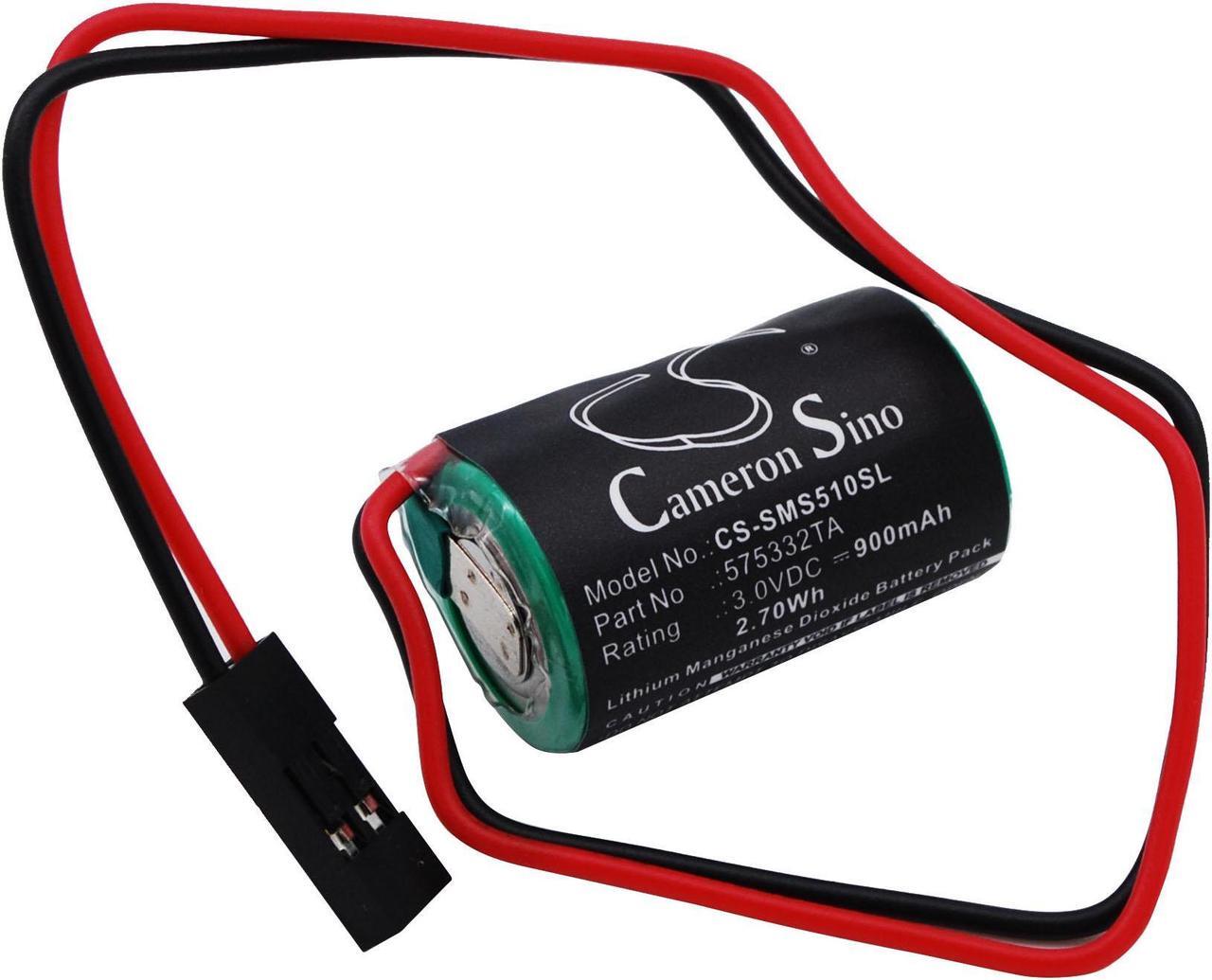 Main image of Estry Battery Replacement for Siemens 6EW1000-OAA Simatic S7-200 6ES7291-8BA20-O Siject CI16i 943 CPU W79084-E1001-B2 575332 6ES5980-0MB11 MC2-BAT-AB 6FC52470AA180AA0 840D 146881 575332TA 575332 TA