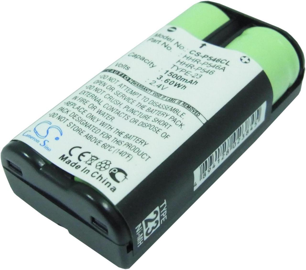 Main image of Estry Battery Replacement for Radio Shack 960-1883 43-3525 23-272 43-3520 43-3524 43-3521 2403 HCNN4005A TYPE 23 23-272 43-3521 HHR-P546A 43-3524 HHR-P546 43-3520 PC915 43-3525 80-5017-00-00 2400