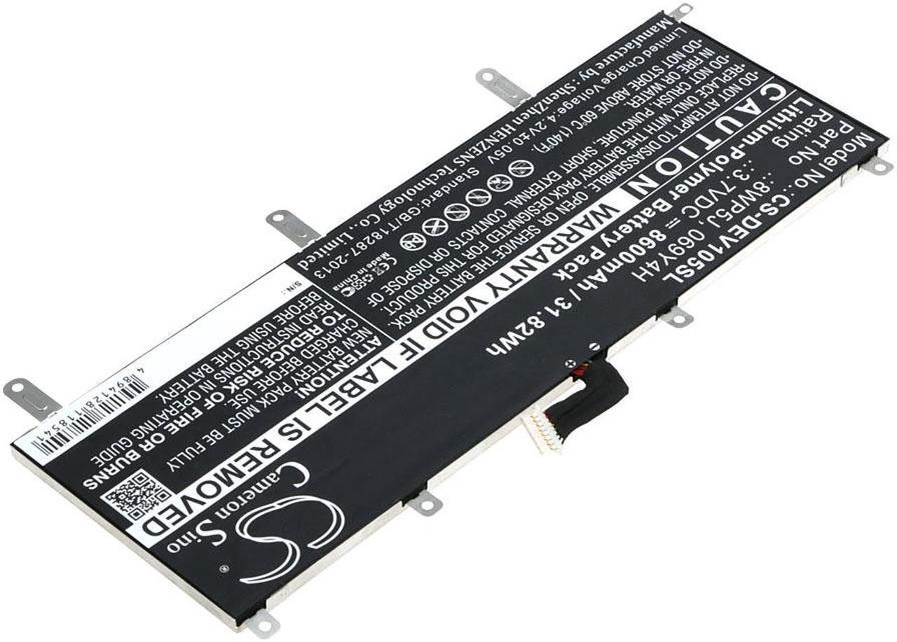 Alt view image 2 of 5 - Estry Battery Replacement for DELL Venue 10 5050 Venue 10 5000 8WP5J 069Y4H