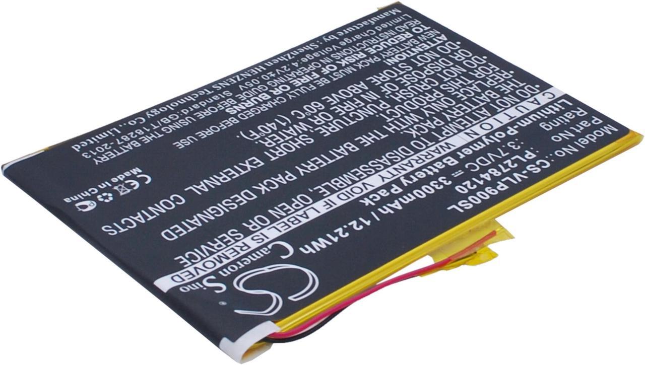 Alt view image 2 of 5 - Estry Battery Replacement for Visual Land Prestige Elite 9Q 9" ME-9Q PL2784120